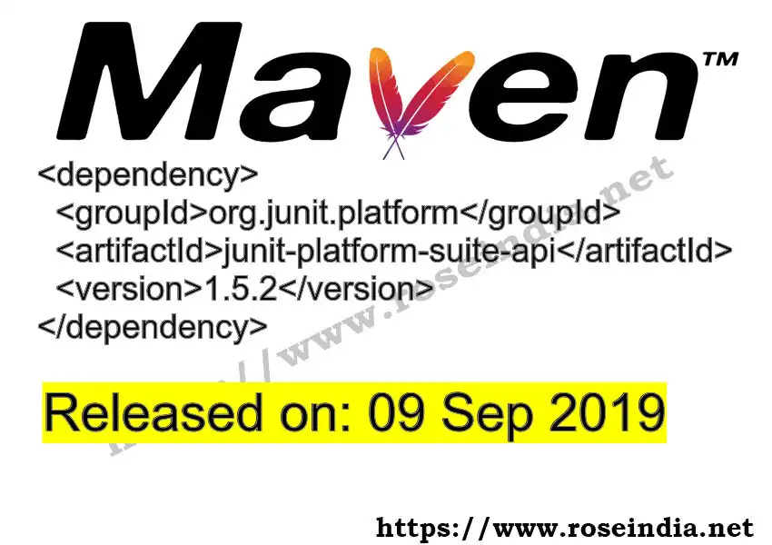 Maven dependency for  GROUP_ID - ARTIFACT_ID version VERSION_ID is released. Learn to use  ARTIFACT_ID version VERSION_ID in Maven based Java projects