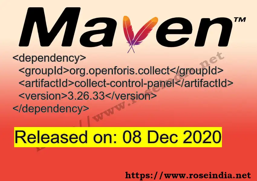 Maven dependency for  GROUP_ID - ARTIFACT_ID version VERSION_ID is released. Learn to use  ARTIFACT_ID version VERSION_ID in Maven based Java projects