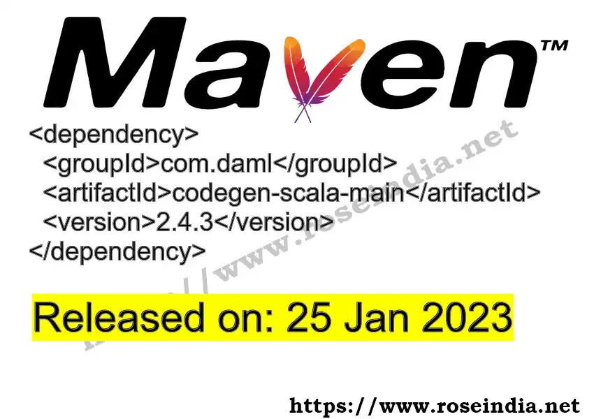 Maven dependency for  GROUP_ID - ARTIFACT_ID version VERSION_ID is released. Learn to use  ARTIFACT_ID version VERSION_ID in Maven based Java projects