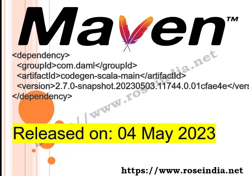 Maven dependency for  GROUP_ID - ARTIFACT_ID version VERSION_ID is released. Learn to use  ARTIFACT_ID version VERSION_ID in Maven based Java projects