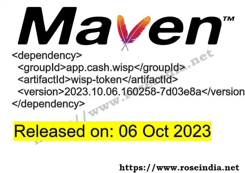 Maven dependency for  GROUP_ID - ARTIFACT_ID version VERSION_ID is released. Learn to use  ARTIFACT_ID version VERSION_ID in Maven based Java projects