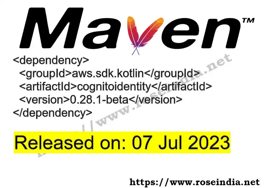 Maven dependency for  GROUP_ID - ARTIFACT_ID version VERSION_ID is released. Learn to use  ARTIFACT_ID version VERSION_ID in Maven based Java projects