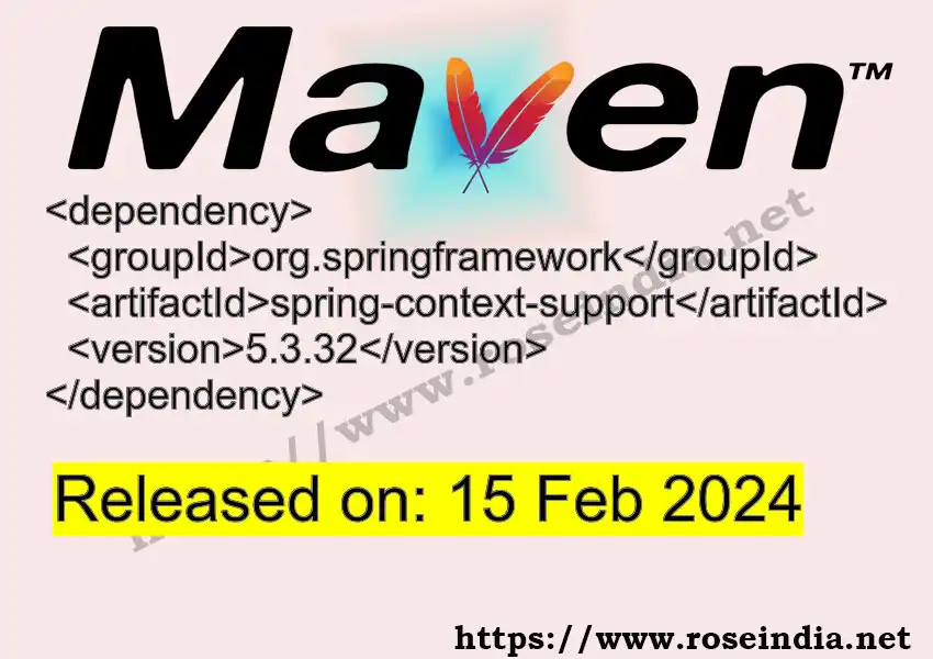 Maven dependency for  GROUP_ID - ARTIFACT_ID version VERSION_ID is released. Learn to use  ARTIFACT_ID version VERSION_ID in Maven based Java projects