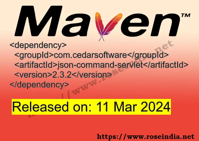 Maven dependency for  GROUP_ID - ARTIFACT_ID version VERSION_ID is released. Learn to use  ARTIFACT_ID version VERSION_ID in Maven based Java projects