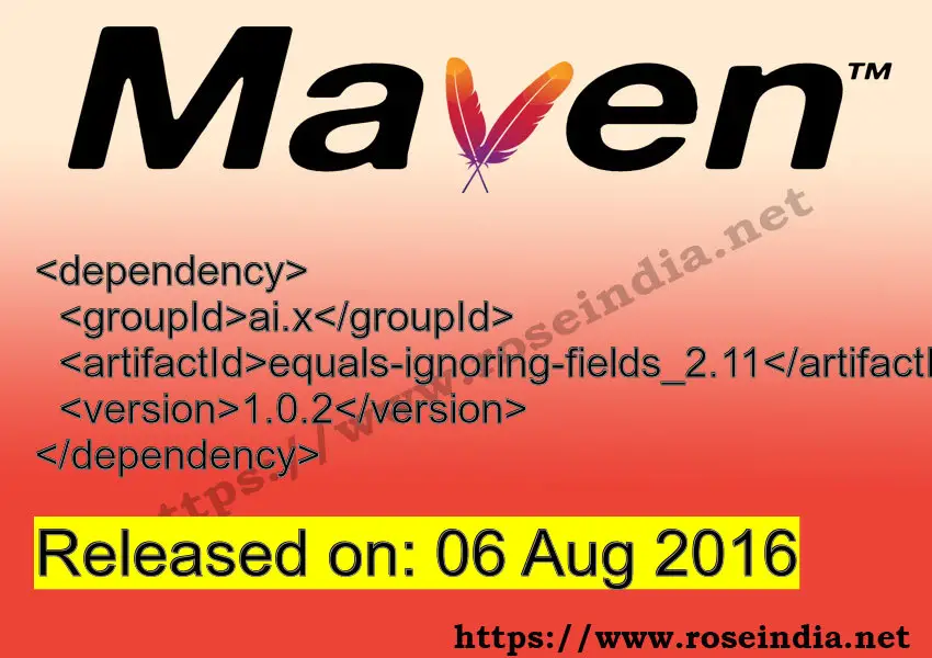 Maven Dependency release