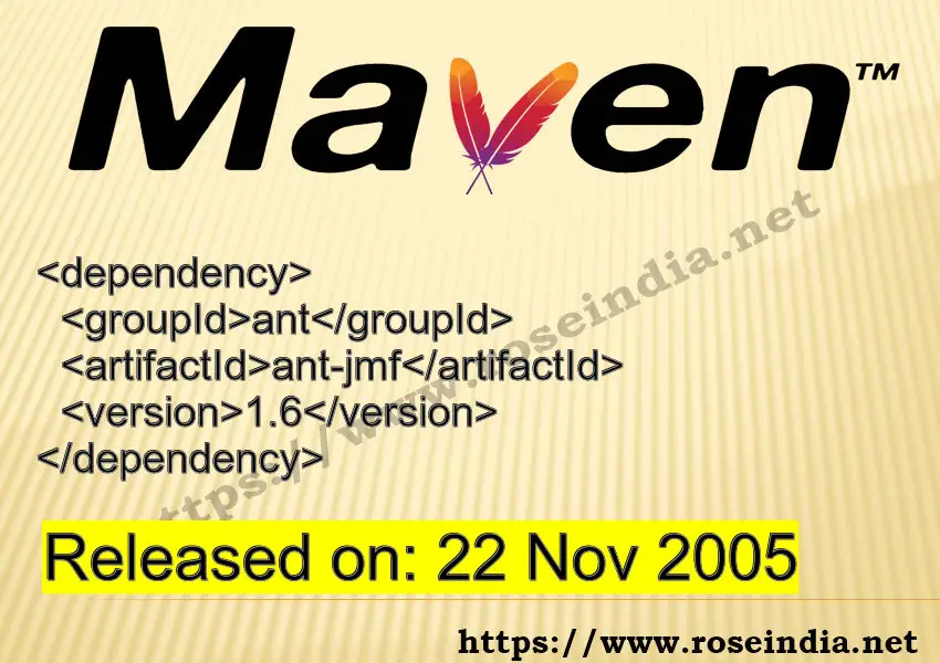 Maven Dependency release