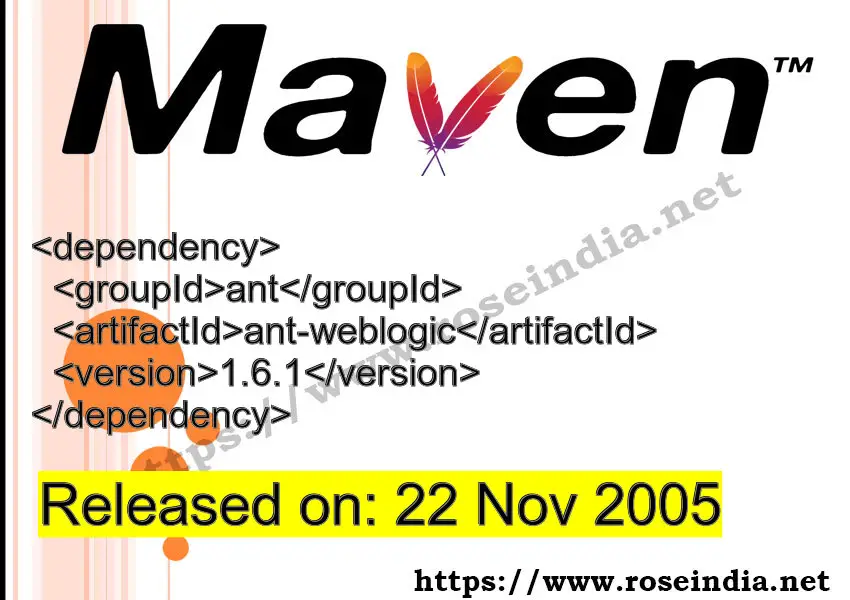 Maven Dependency release