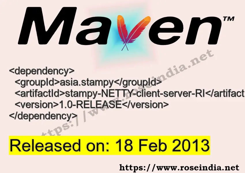 Maven Dependency release