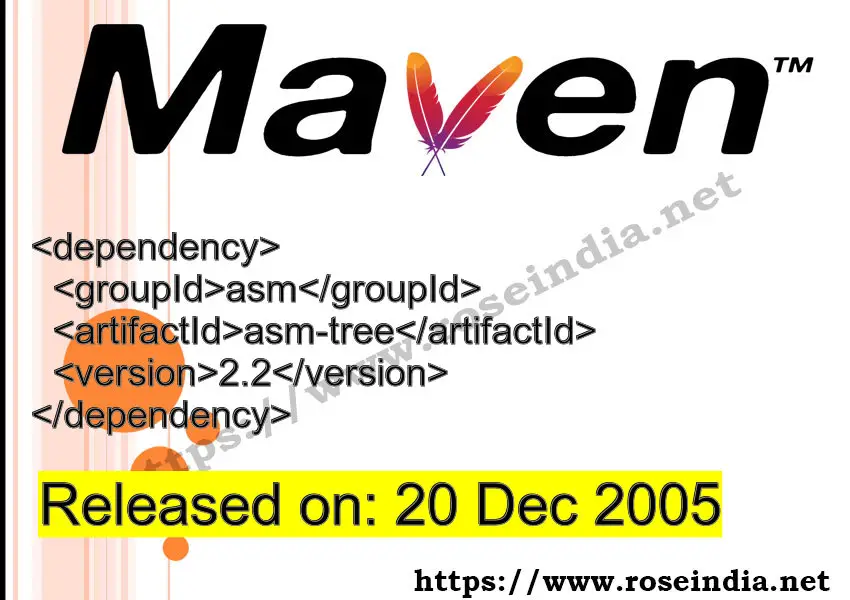 Maven Dependency release