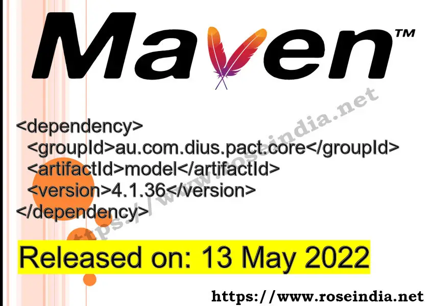 Maven Dependency release