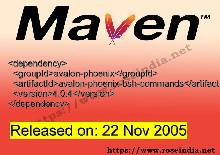 Maven Dependency release