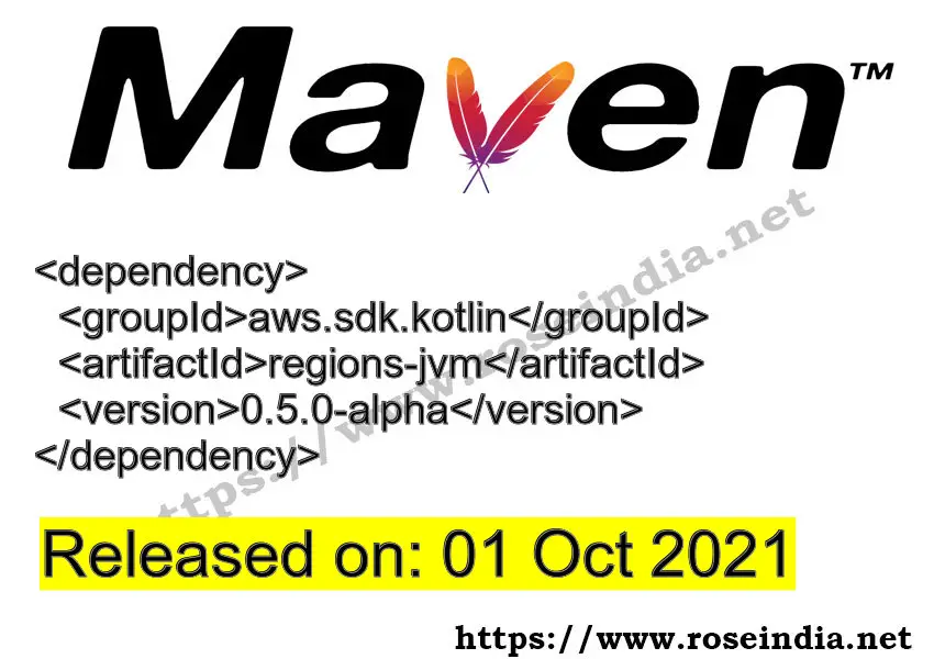 Maven Dependency release