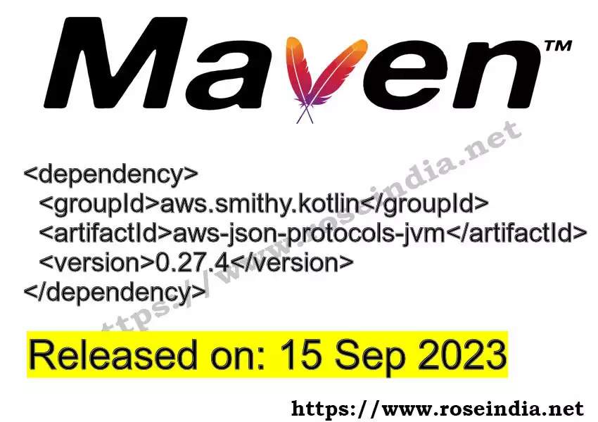 Maven dependency for  GROUP_ID - ARTIFACT_ID version VERSION_ID is released. Learn to use  ARTIFACT_ID version VERSION_ID in Maven based Java projects