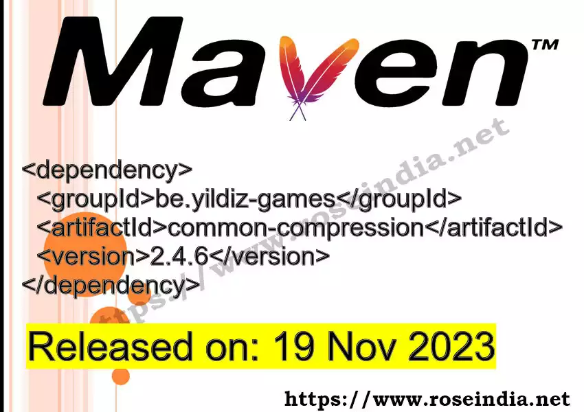 Maven dependency for  GROUP_ID - ARTIFACT_ID version VERSION_ID is released. Learn to use  ARTIFACT_ID version VERSION_ID in Maven based Java projects