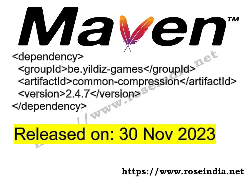 Maven dependency for  GROUP_ID - ARTIFACT_ID version VERSION_ID is released. Learn to use  ARTIFACT_ID version VERSION_ID in Maven based Java projects