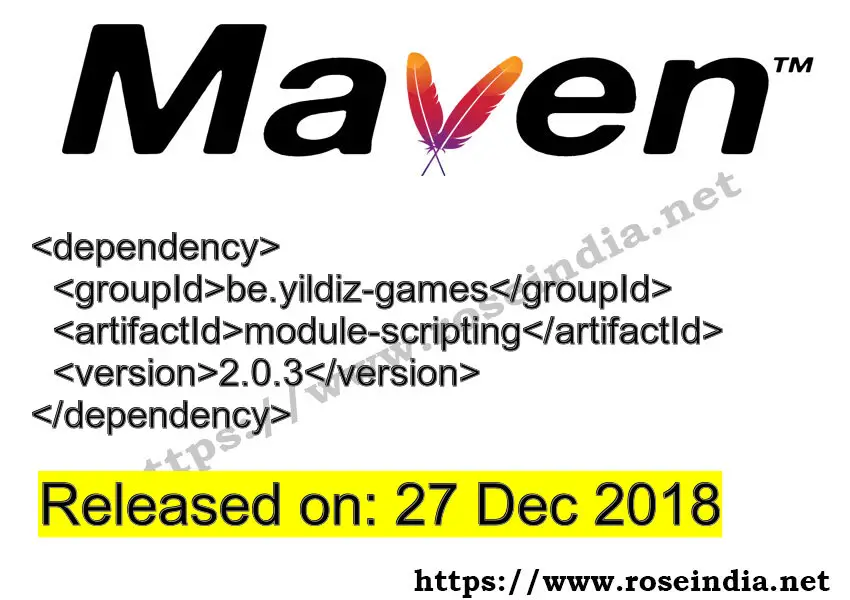 Maven Dependency release