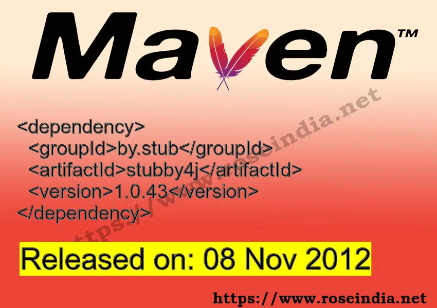 Maven Dependency release