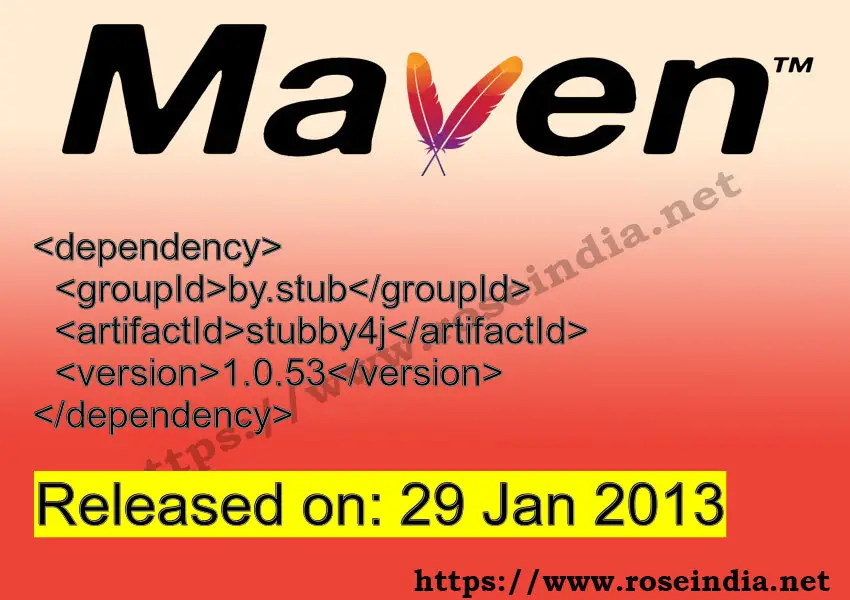 Maven Dependency release