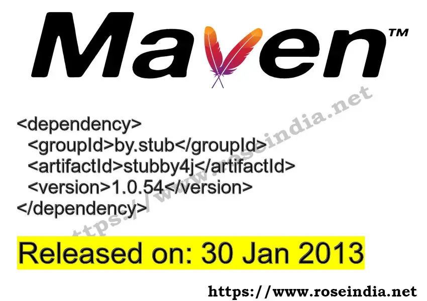 Maven Dependency release