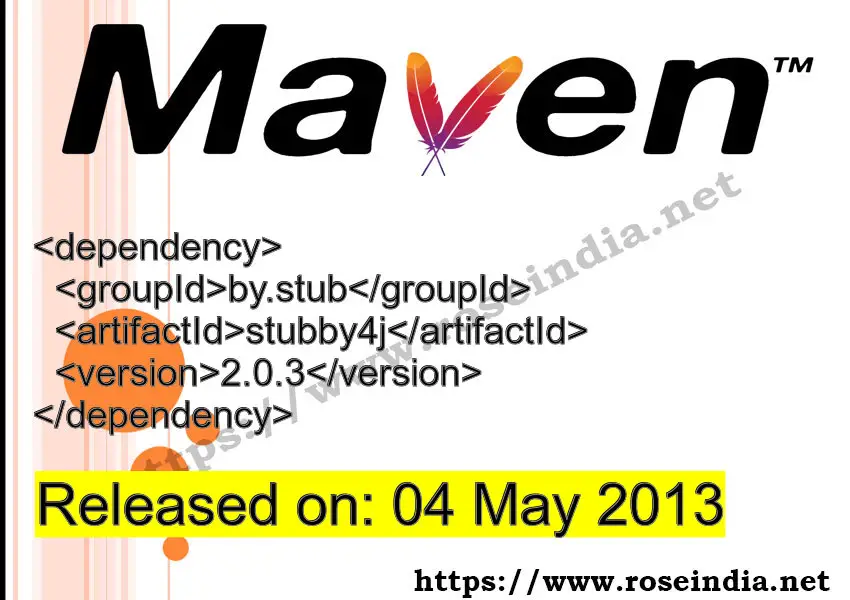 Maven Dependency release