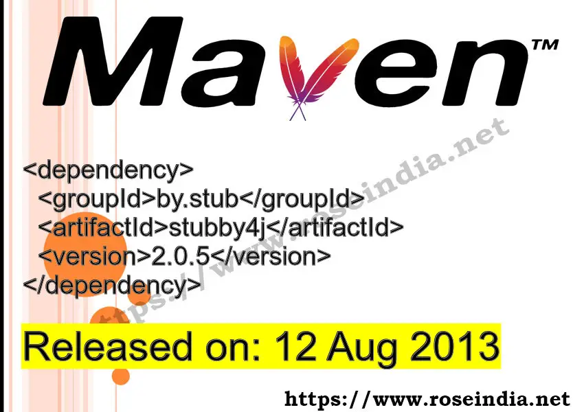 Maven Dependency release