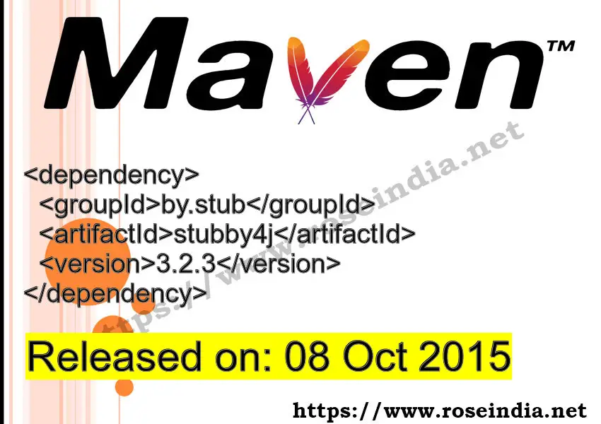 Maven Dependency release