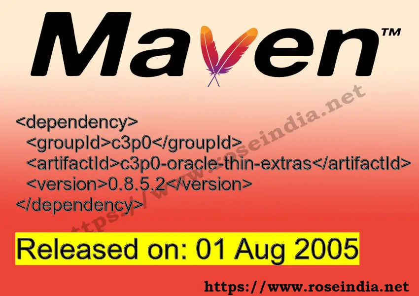 Maven Dependency release