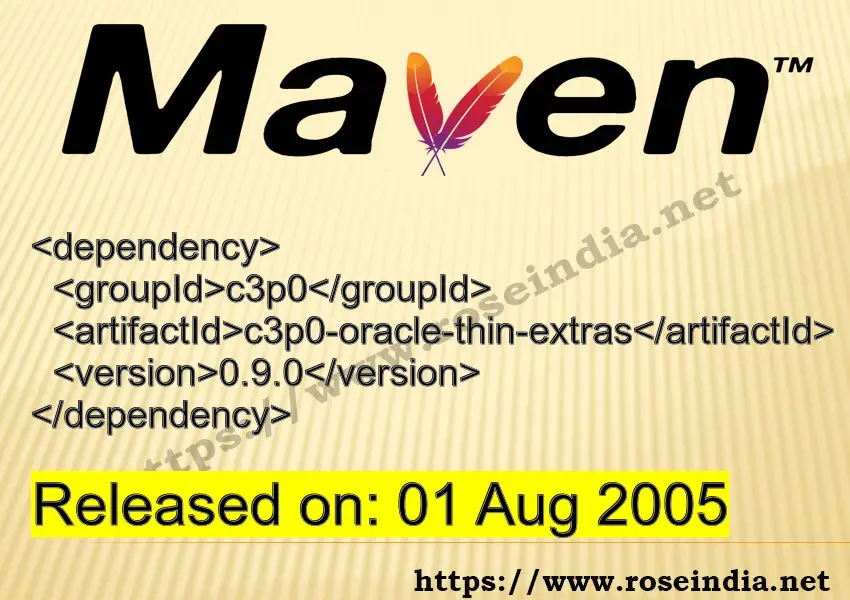 Maven Dependency release