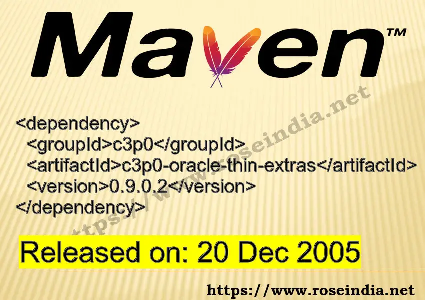 Maven Dependency release