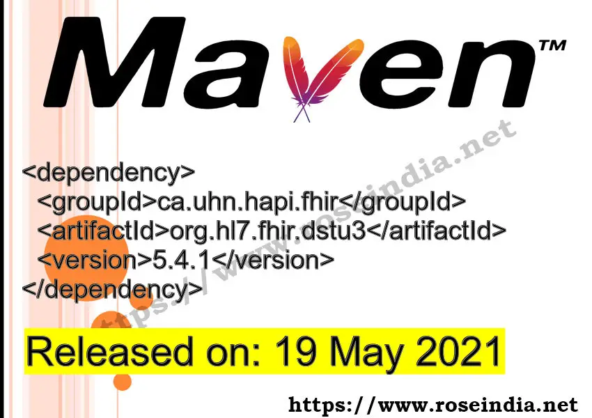 Maven Dependency release