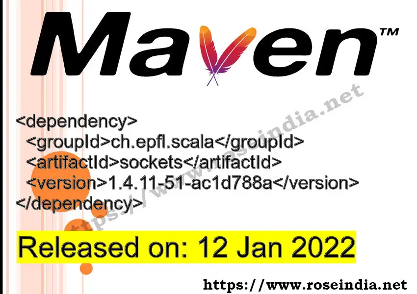 Maven Dependency release