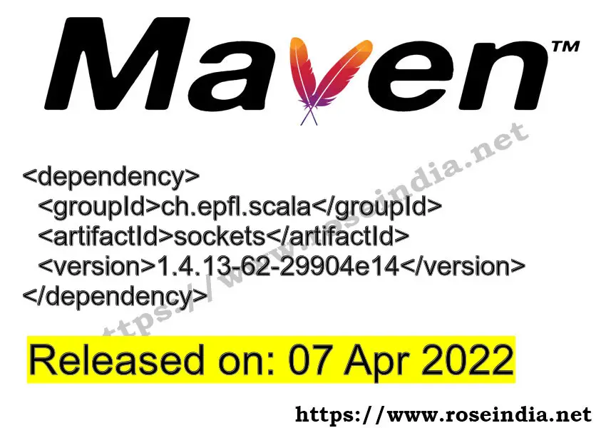 Maven Dependency release