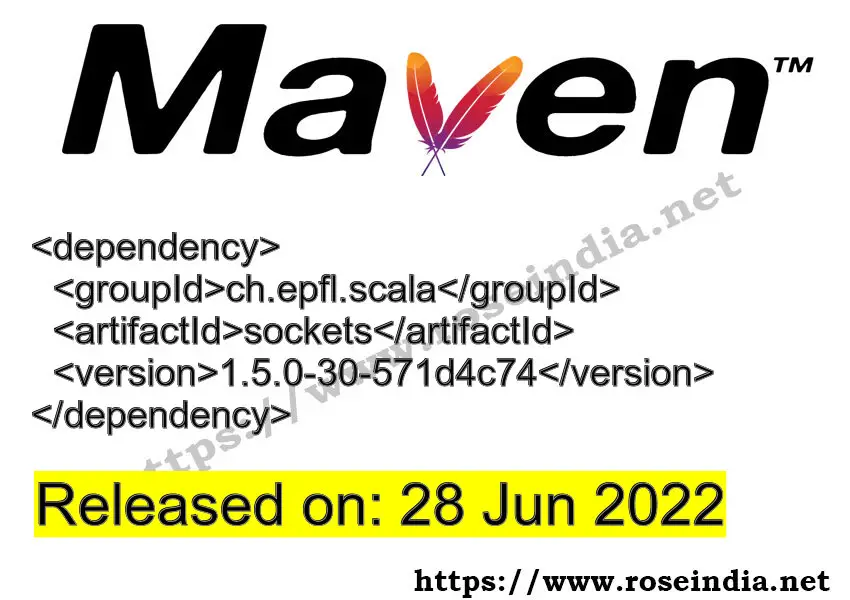 Maven Dependency release