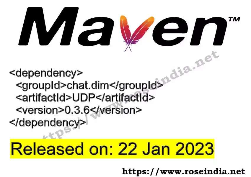 Maven dependency for  GROUP_ID - ARTIFACT_ID version VERSION_ID is released. Learn to use  ARTIFACT_ID version VERSION_ID in Maven based Java projects