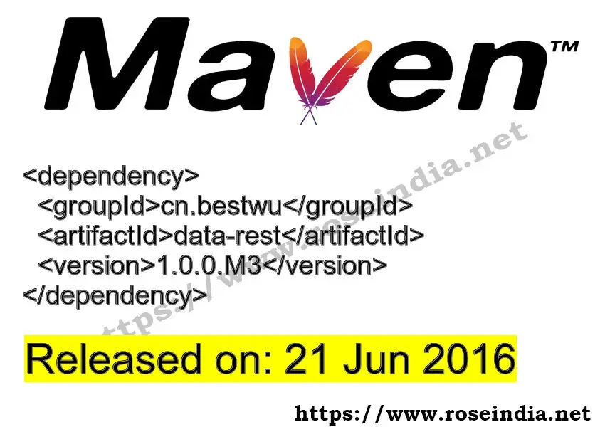 Maven Dependency release