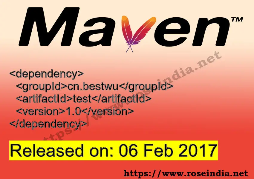 Maven Dependency release