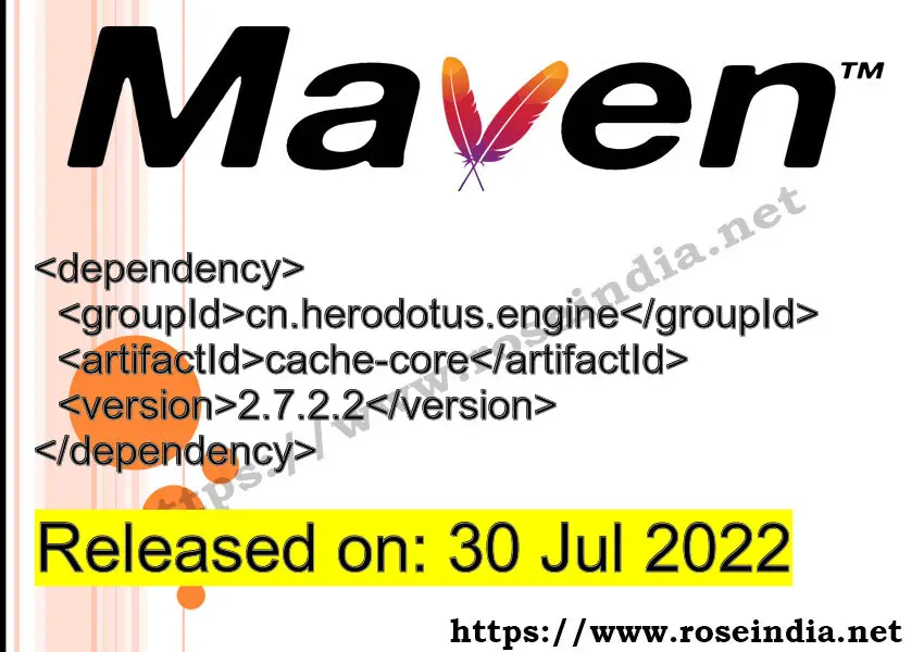 Maven Dependency release