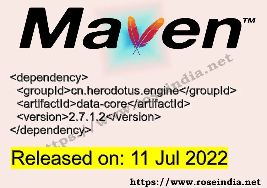 Maven Dependency release