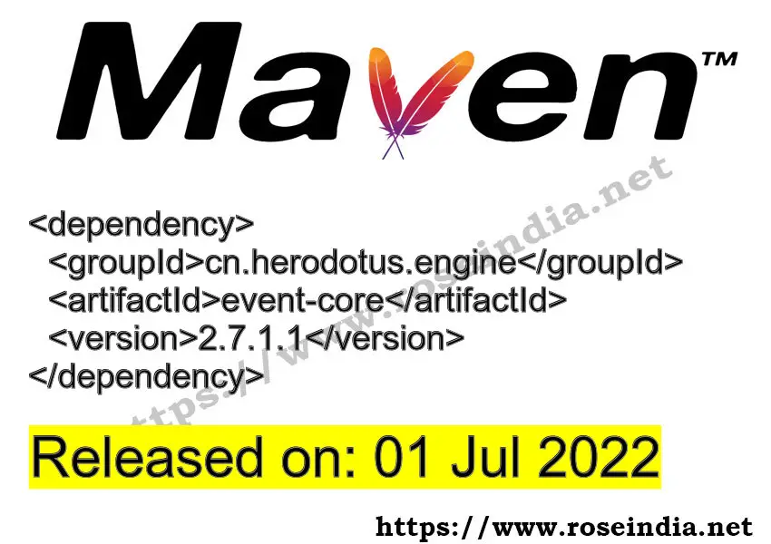 Maven Dependency release