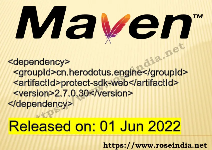 Maven Dependency release