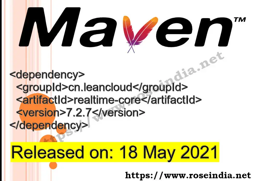 Maven Dependency release