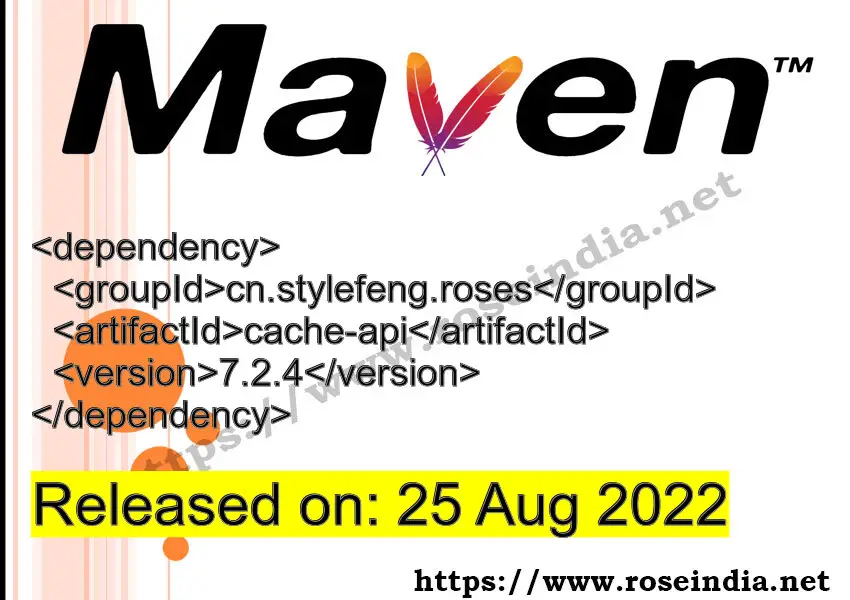 Maven Dependency release