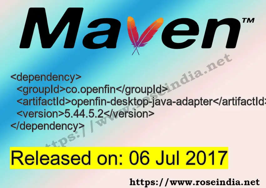 Maven Dependency release