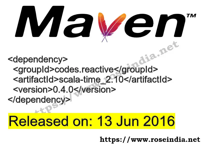 Maven Dependency release