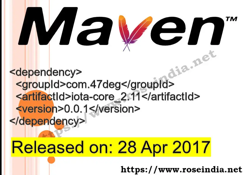 Maven Dependency release