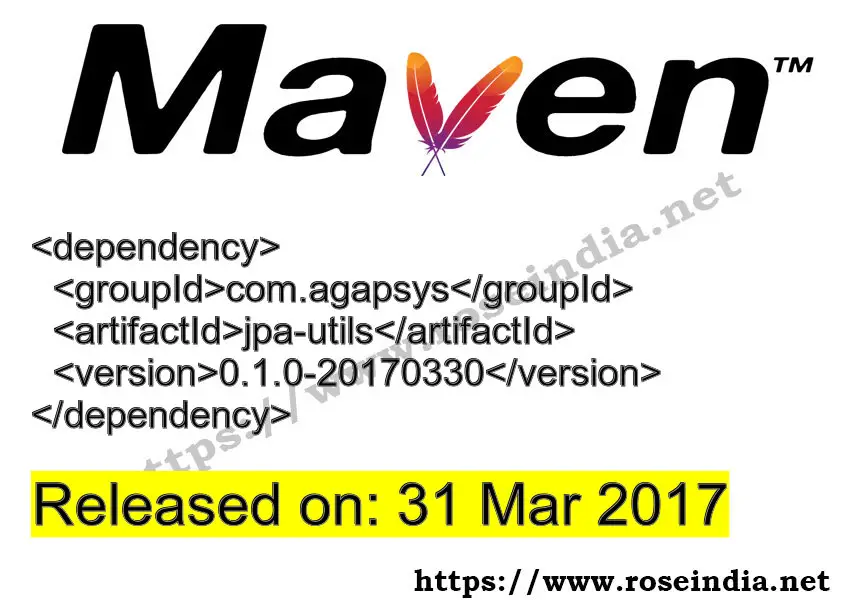 Maven Dependency release