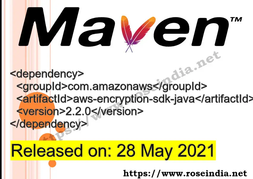 Maven Dependency release