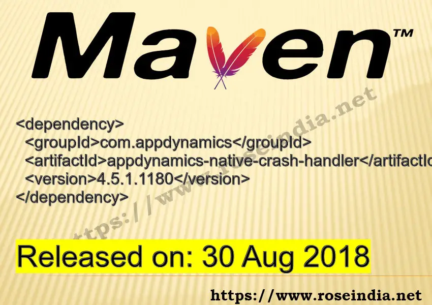 Maven Dependency release