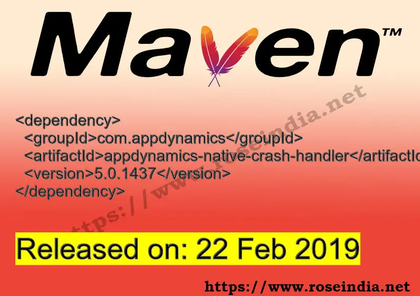 Maven Dependency release