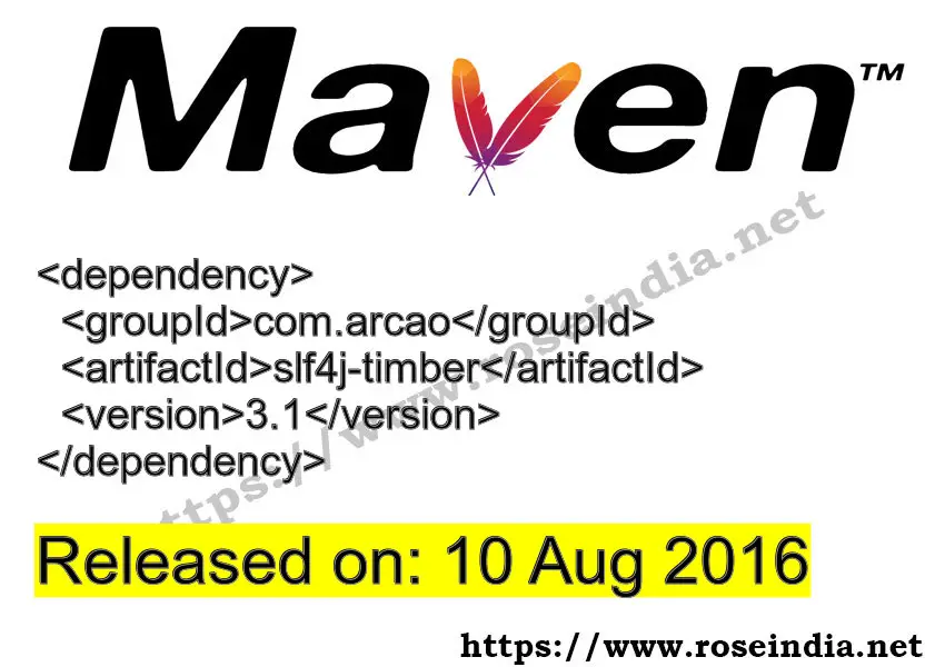 Maven Dependency release